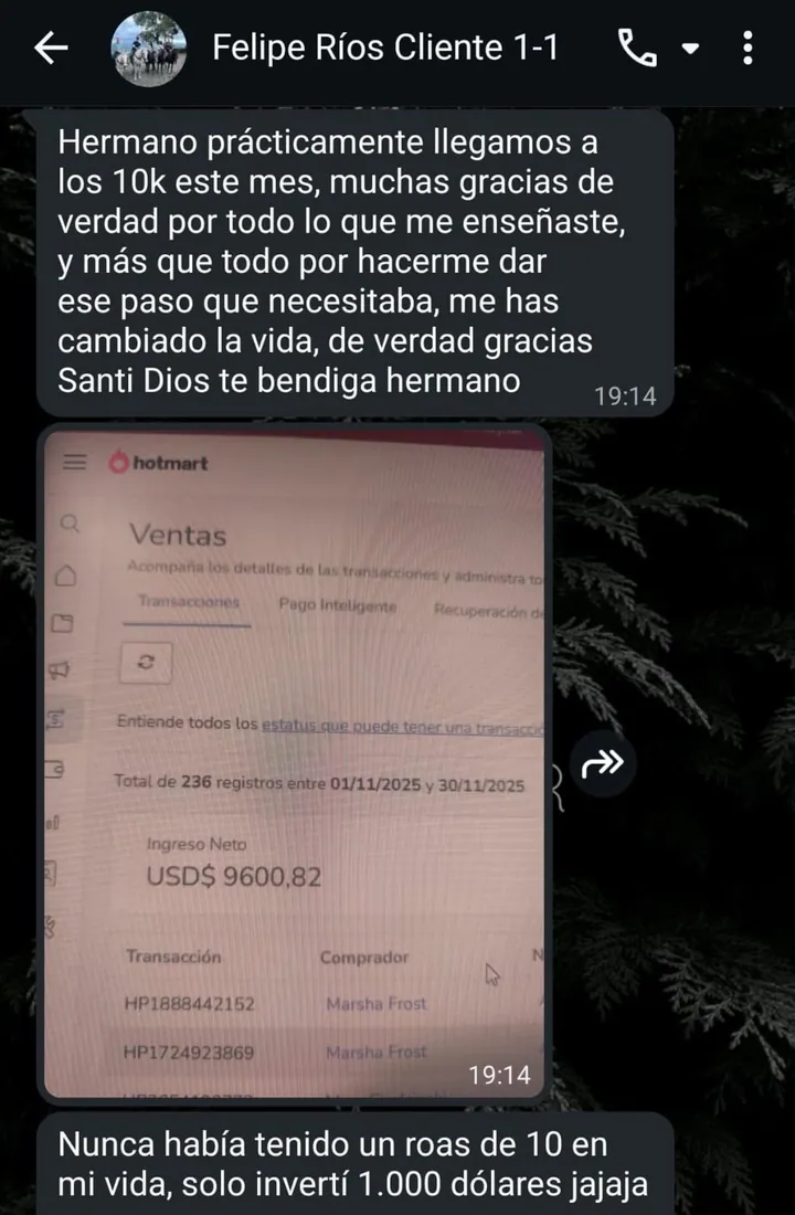 Testimonio de cliente